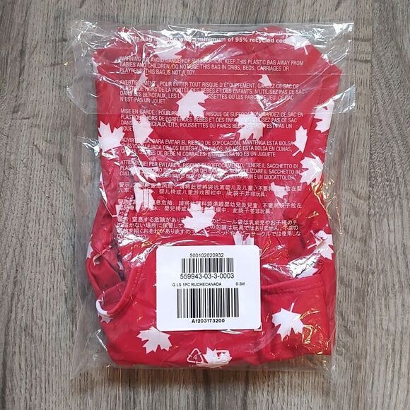 New With Tag Old Navy Long-Sleeve Side-Tie One-Piece Rashguard Swimsuit For Baby - Picture 4 of 6